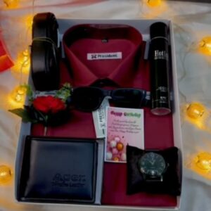 এক্সক্লুসিভ জেন্টস শার্ট কম্বো গিফট বক্স